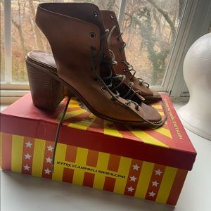 Free people lace up heels